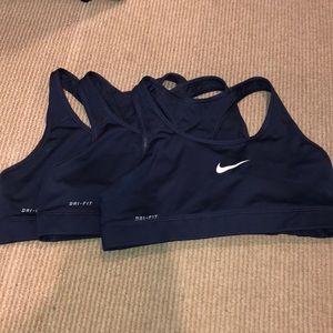Pack of 3 Nike sports bras